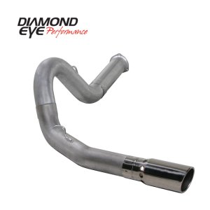Chevrolet 3500 Performance Exhaust - Diamond Eye Performance - DPF Back Single AL - `07-`10